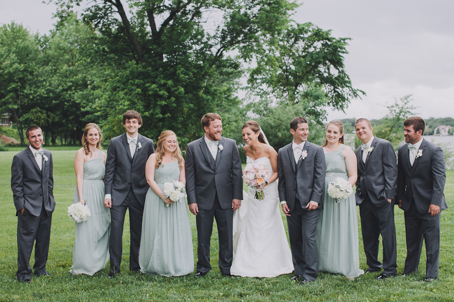 Julia + Jake // Cedar Lake Wedding // Indiana » M Lindsay Photography
